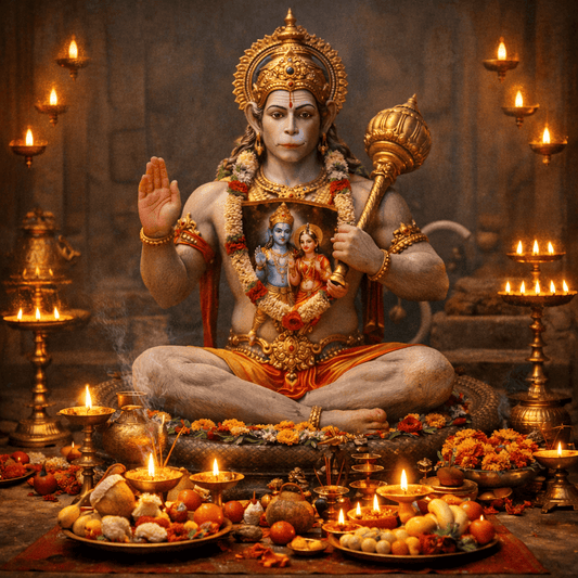 हनुमान जी पूजा