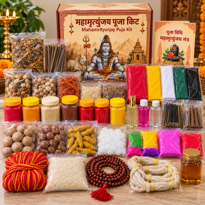 महामृत्युंजय पूजा किट (44 सामग्री)