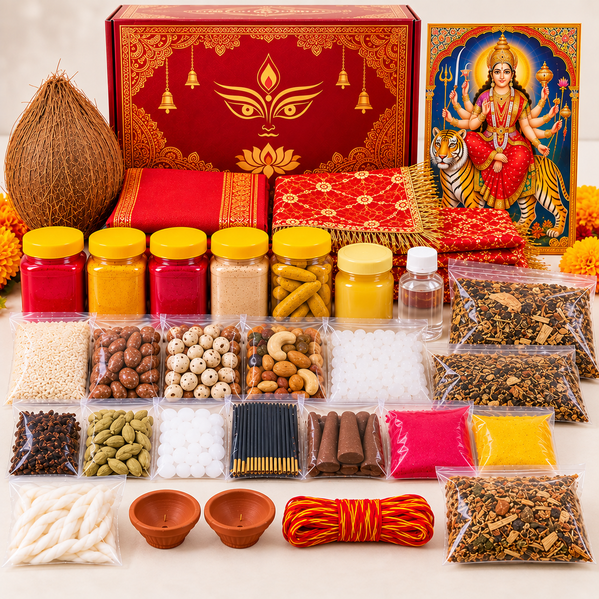 Navratri Puja Kit (29 Items)