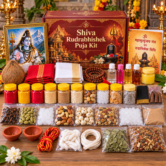 Shiva Rudrabhishek Puja Kit