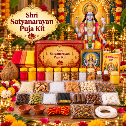 श्री सत्यनारायण पूजा किट (30 सामग्री)